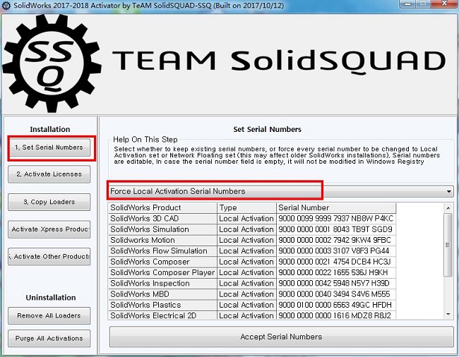 Solidworks 2019 SP1 Activator SSQ 64 bit